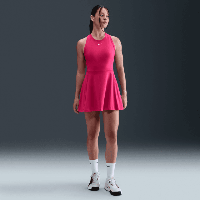Nike Women's Victory Dri-FIT Tennis Dress in Pink | FQ1780-666