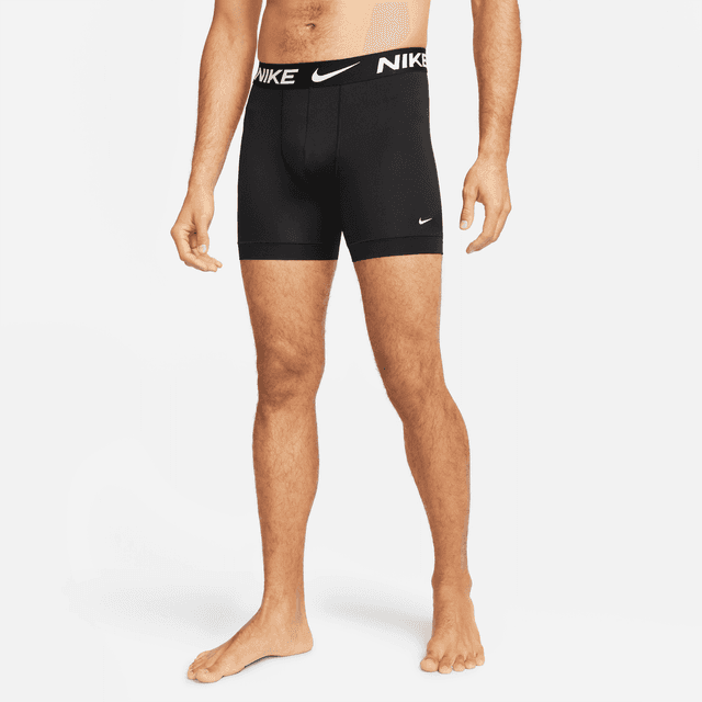 Nike Men's Essential Micro Dri-FIT Boxer Briefs (3-Pack) in Black | KE1157-001