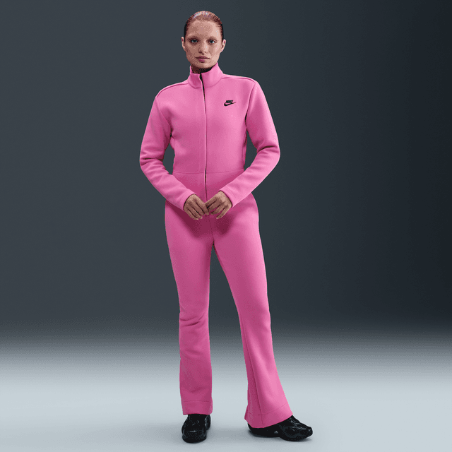 Women's Nike Sportswear Tech Fleece Jumpsuit in Pink | HV4095-675