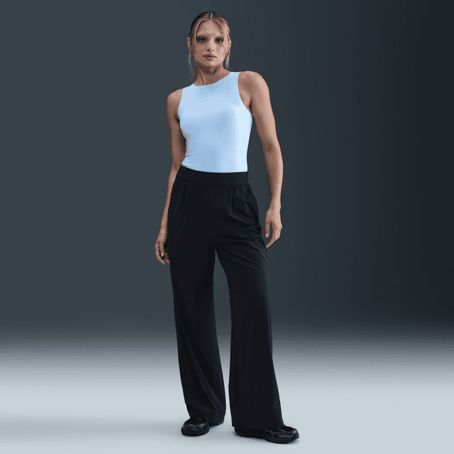 Nike Women's Form Tank Top Bodysuit in Blue | HQ7006-441