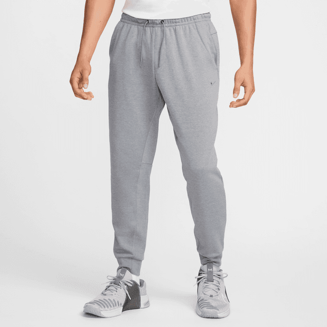 Nike Men's Primary Fleece Dri-FIT UV Performance Jogger Pants in Grey | FZ0975-065