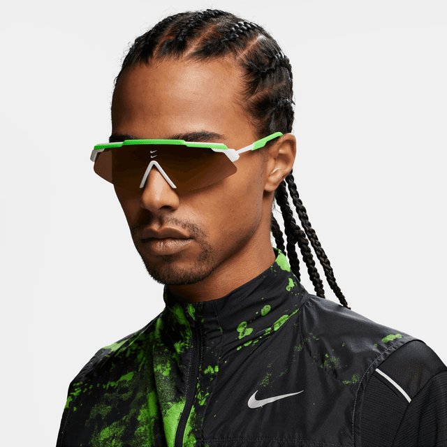 Nike Unisex Marquee Mirrored Sunglasses in Green | NKFN0302-398