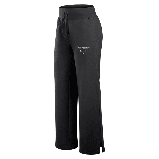 Nike Women's Phoenix Fleece Soccer Pants in Black | W75769SC25-BLK