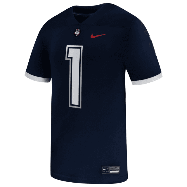 UConn Nike Men's College Football Replica Jersey in Blue | P31811U371-NVY