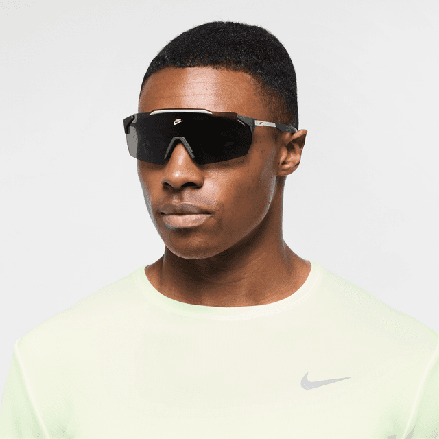 Nike Men's Limitless Shield Sunglasses in Green | IB3521X-355
