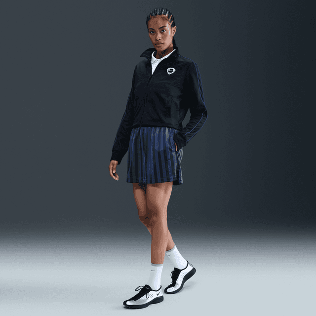 Women's Nike Sportswear Jacquard Striped Skirt in Blue | IF1650-410