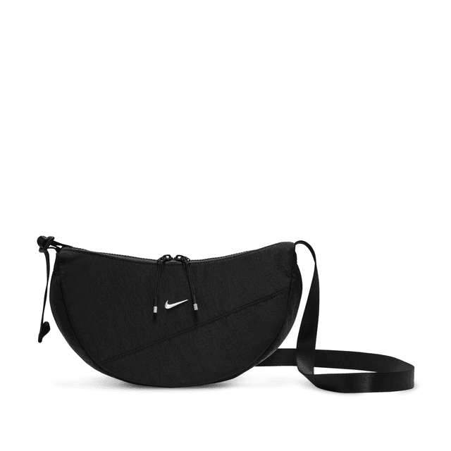 Nike Unisex Aura Crescent Crossbody Bag (4L) in Black | HQ4370-010