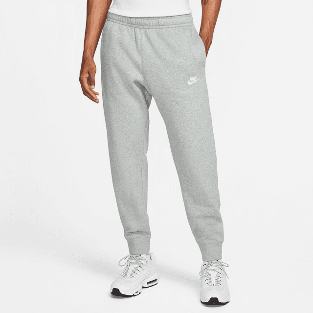 Men's Nike Sportswear Club Fleece Jogger Pants in Grey | BV2671-063