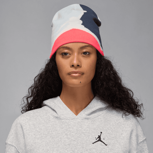 Jordan Brooklyn Peak Beanie in Grey | II2413-043