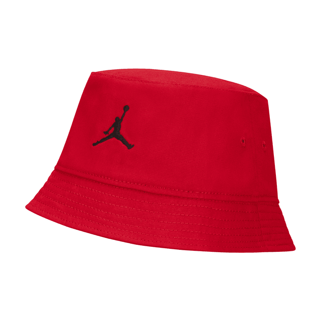 Jordan Big Kids' Bucket Hat in Red | 9A0581-R78