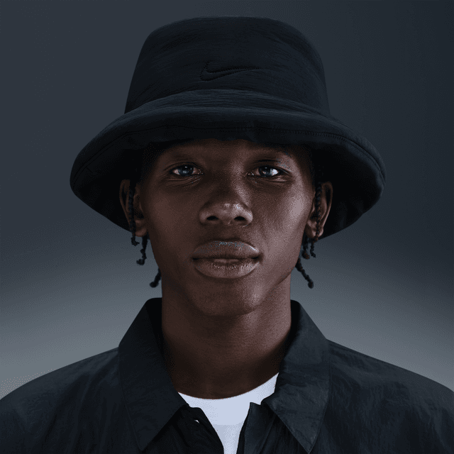 Nike Unisex Apex Puffle Bucket Hat in Black | IF8853-010