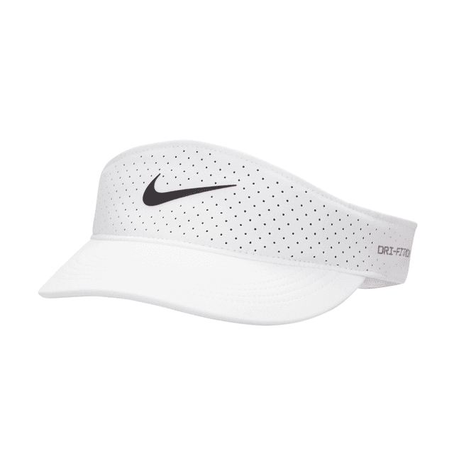 Nike Unisex Dri-FIT ADV Ace Tennis Visor in White | FB6443-100