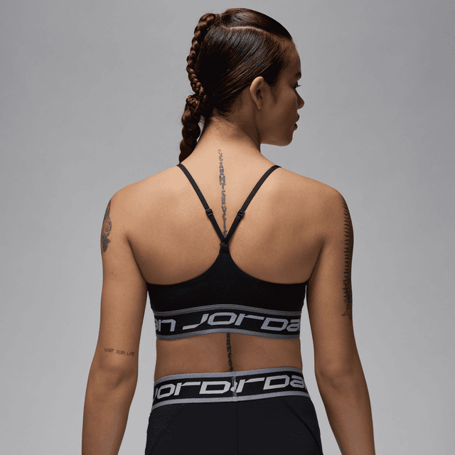 Women's Jordan Sport Indy Light Support Sports Bra in Black | FV6498-010