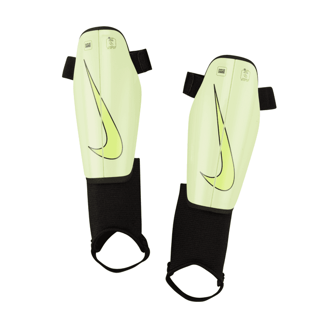 Nike Charge Kids' Soccer Shin Guards in Yellow | FD1408-701