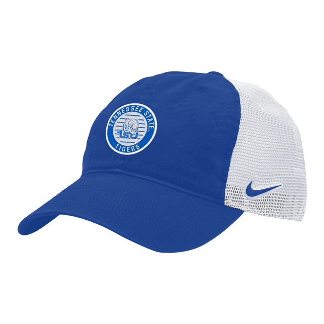Tennessee State Heritage86 Nike Unisex College Trucker Hat in Blue | C11218C307H-TSU