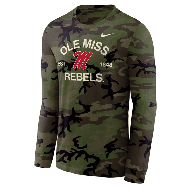 Ole Miss Rebels Legend Nike Men's Dri-FIT Long-Sleeve T-Shirt in Green | IH2751-222