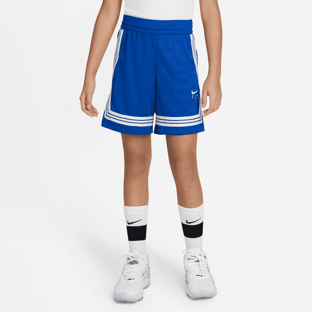 Nike Fly Crossover Big Kids' (Girls') Basketball Shorts in Blue | DA1086-480