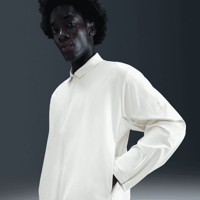 Nike Men's 24.7 PerfectStretch Dri-FIT UV Jacket in White | IF2867-133