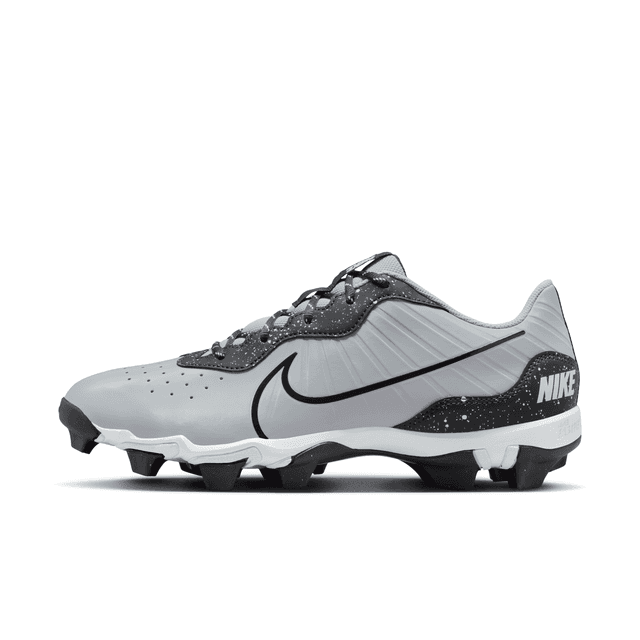 Nike Men's Alpha Huarache 4 Keystone Baseball Cleats in Grey | DJ6524-002