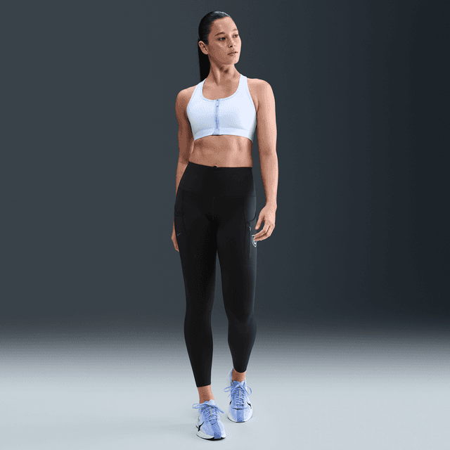 Nike Women's Go High-Waisted 7/8 Leggings with Pockets in Black | HQ4319-010