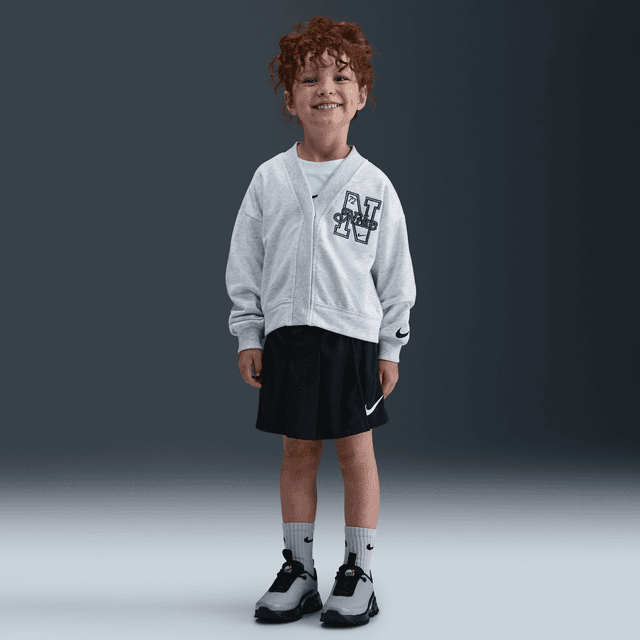 Nike Varsity Prep Little Kids' 2-Piece Skort Set in Black | 36N313-023