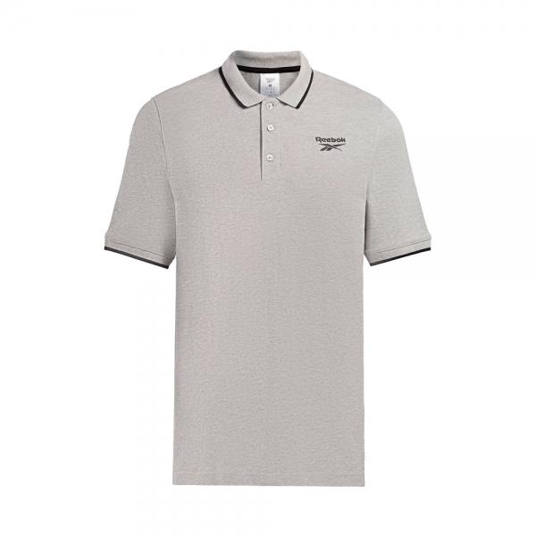 Reebok Poloneses Cinza - POLO DE IDENTIDADE COM LOGOTIPO - Sim - Ref.