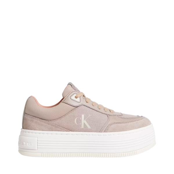 Calvin Klein SNEAKERS GRANDIOSE CON PLATFORM PIATTA - 38 Grigio- Ref.