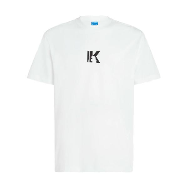 Karl Lagerfeld Jeans T-shirts Blanc - T-SHIRT K-LOGO - XXL - Ref.