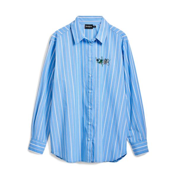 Desigual Camisetas, tops y polos Azul - CAMISA DONT DO IT - L - Ref.