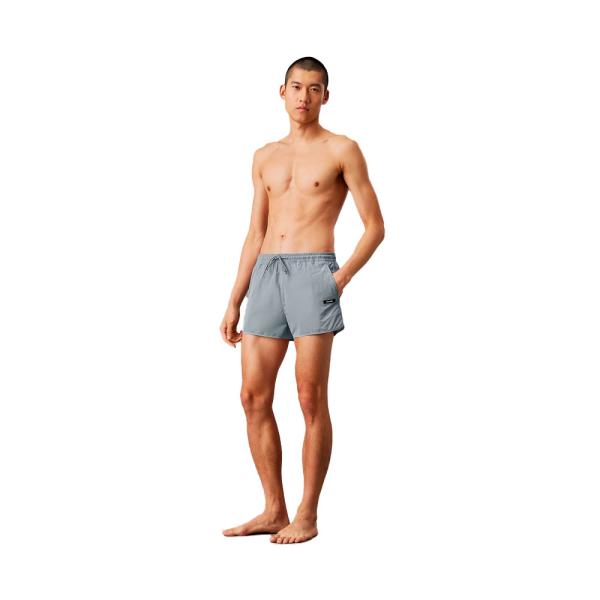 Calvin Klein Badebekleidung Grau - Läufer-Badeshorts – CK Essentials - S - Ref.