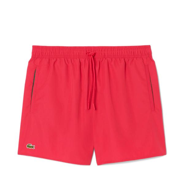 Lacoste Roupa de banho Vermelho - Calções de banho de secagem rápida - XL - Ref.