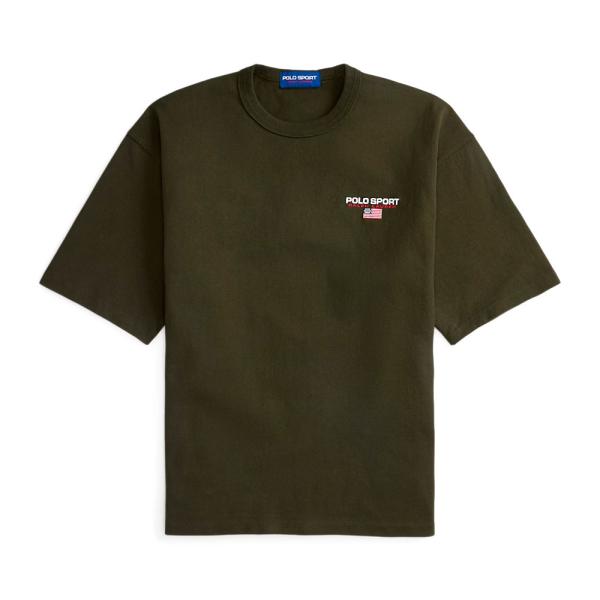 Ralph Lauren T-shirts, hauts et polos Vert - Polo de sport en tricot coupe décontractée - M - Ref.