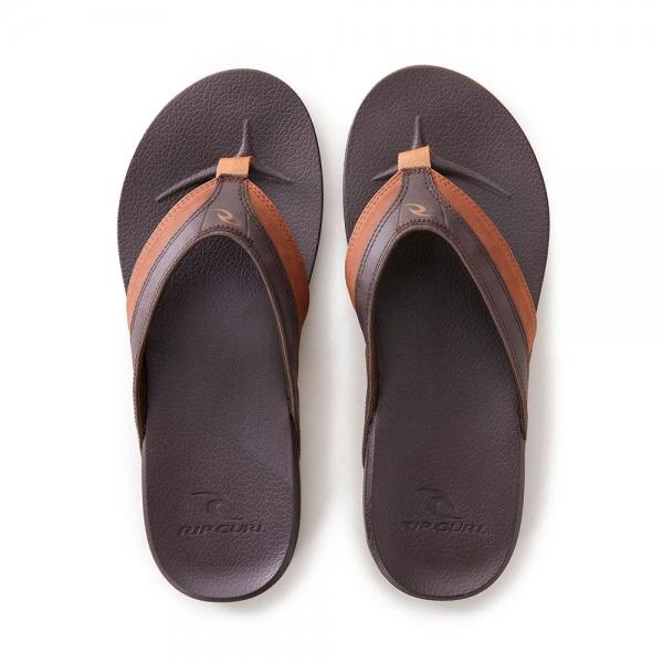Rip Curl FLIP-FLOPS MIT WEICHEM OBERTEIL - 41 Braun- Ref.