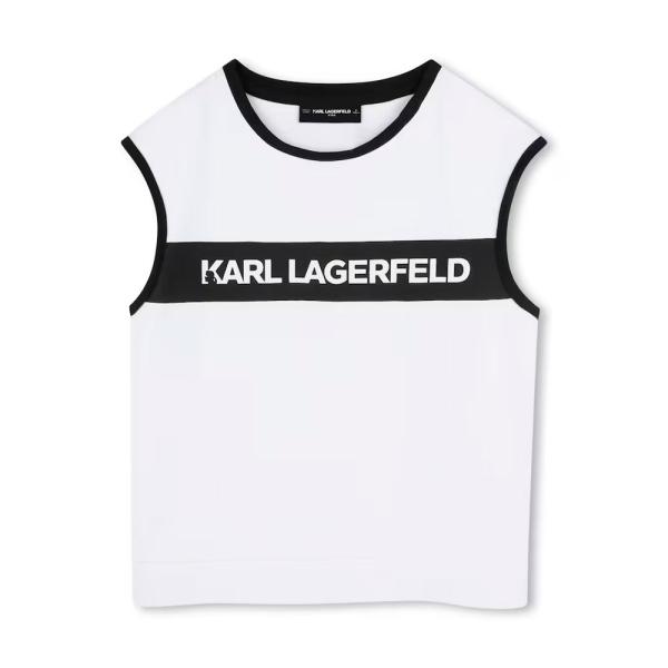 Karl Lagerfeld Regatas Branco - Z30488 CAMISETA INFANTIL - 14 PARA - Ref.