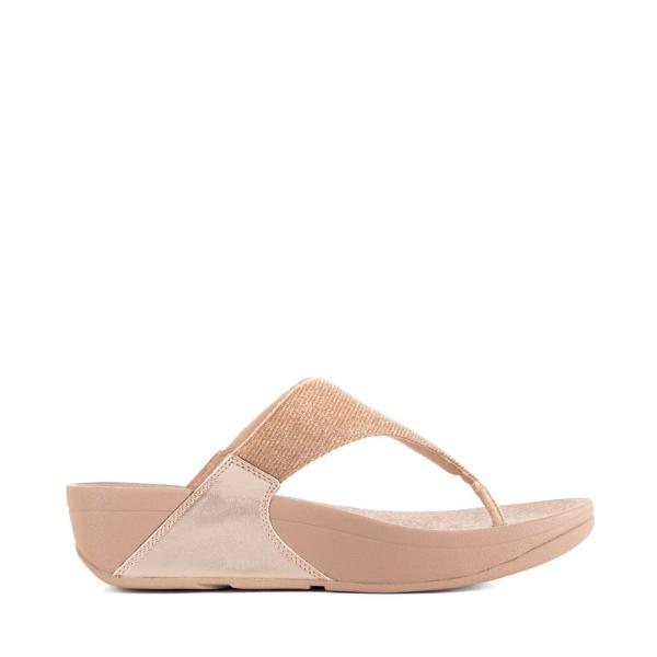 Fitflop LULU SHIMMERLUX SANDALS, Beige - Ref.