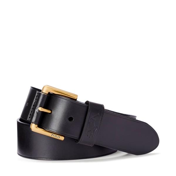 Ralph Lauren CINTO DE COURO PARA VESTIR - 36 Preto- Ref.