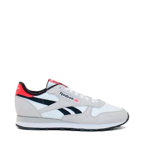 Reebok BASKETS CLASSIQUES EN CUIR - 45.5 Noir, Blanc, Gris- Ref.