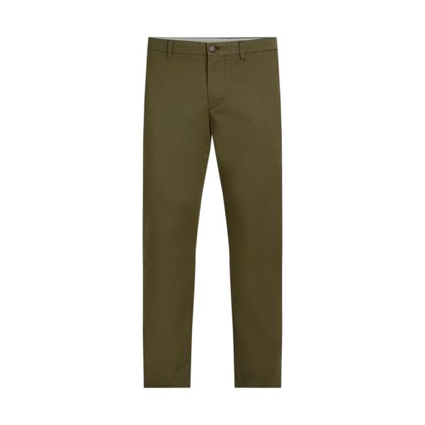 Tommy Hilfiger Pantaloni Verde - Pantaloni chino dal taglio dritto Denton - 32 - Ref.