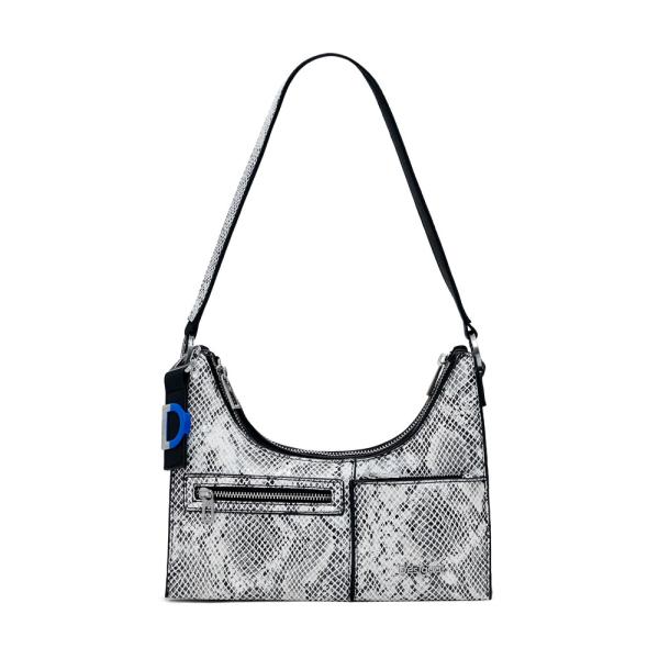 Desigual Petit sac détachable bicolore - U Noir- Ref.