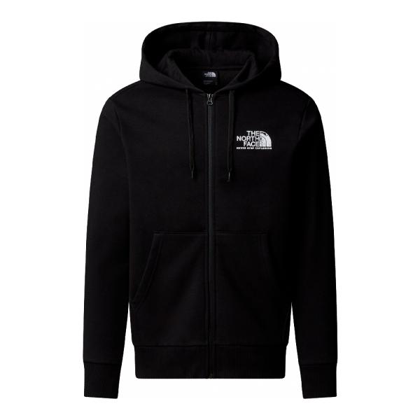 The North Face Strickjacken und Pullover Schwarz - Peak – Weißer Kapuzenpullover mit Reißverschluss - M - Ref.