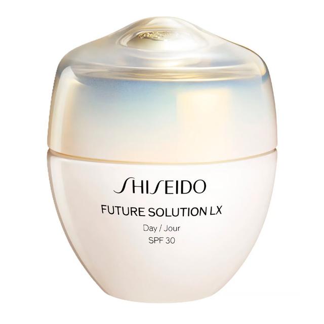 Shiseido Face Skin Care Future Solution LX Total Protective Cream SPF 30 Anti-Aging Cream With Protection