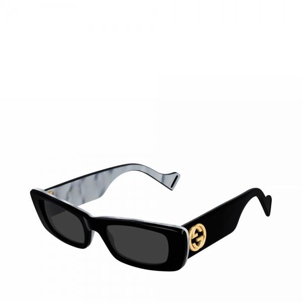 Gucci OCCHIALI DA SOLE GCC 0516S - 52 Nero- Ref. 0516S