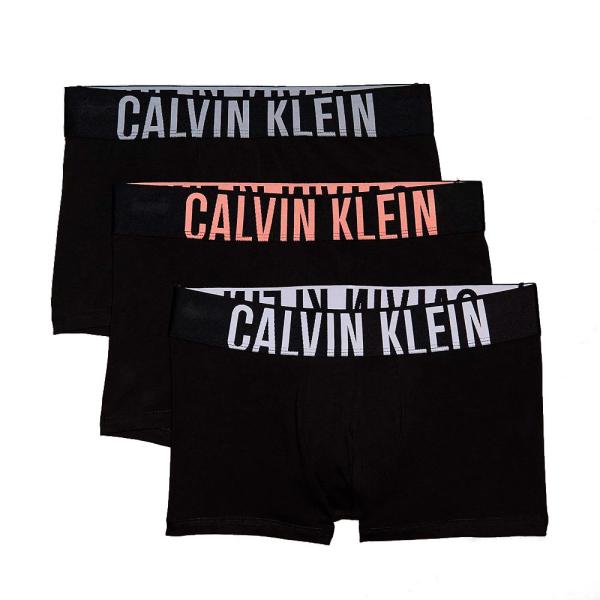 Calvin Klein Underwear Unterwäsche Schwarz - 3er-Pack enge Boxershorts – Intensive Power Cotton - M - Ref.