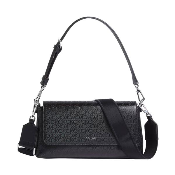 Calvin Klein BOLSA COM MONOGRAMA OBRIGATÓRIO - U Preto- Ref.