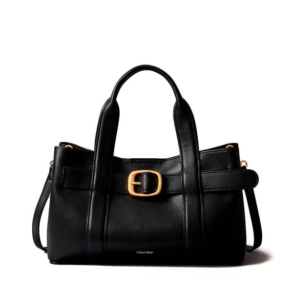 Calvin Klein Bolsa pequena com cinto - U Preto- Ref.