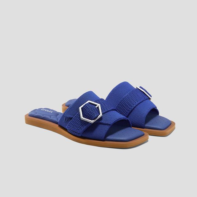 VIVAIA Pillow Top Slide Sandal (Micah)|LAPIS|EU 38