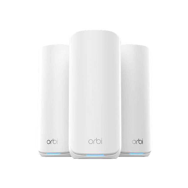 Orbi 870 Series (3-Pack) Mesh WiFi 7 Tri-Band System by NETGEAR, 21Gbps