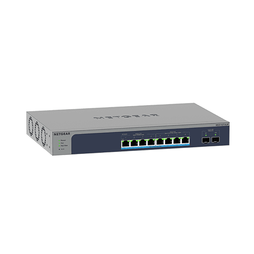 NETGEAR 8-Port Multigigabit Smart Managed Pro PoE+ Switch w/ 2x SFP+ Ports, 295W MS510TXUP