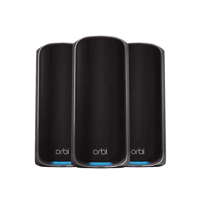 NETGEAR Orbi 970 Black Edition WiFi 7 Mesh System 3-Pack
