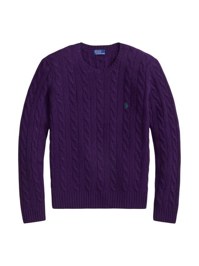 POLO RALPH LAUREN Maglione A Girocollo Con Trecce E Logo